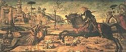Saint George slaying the Dragon - By Carpaccio